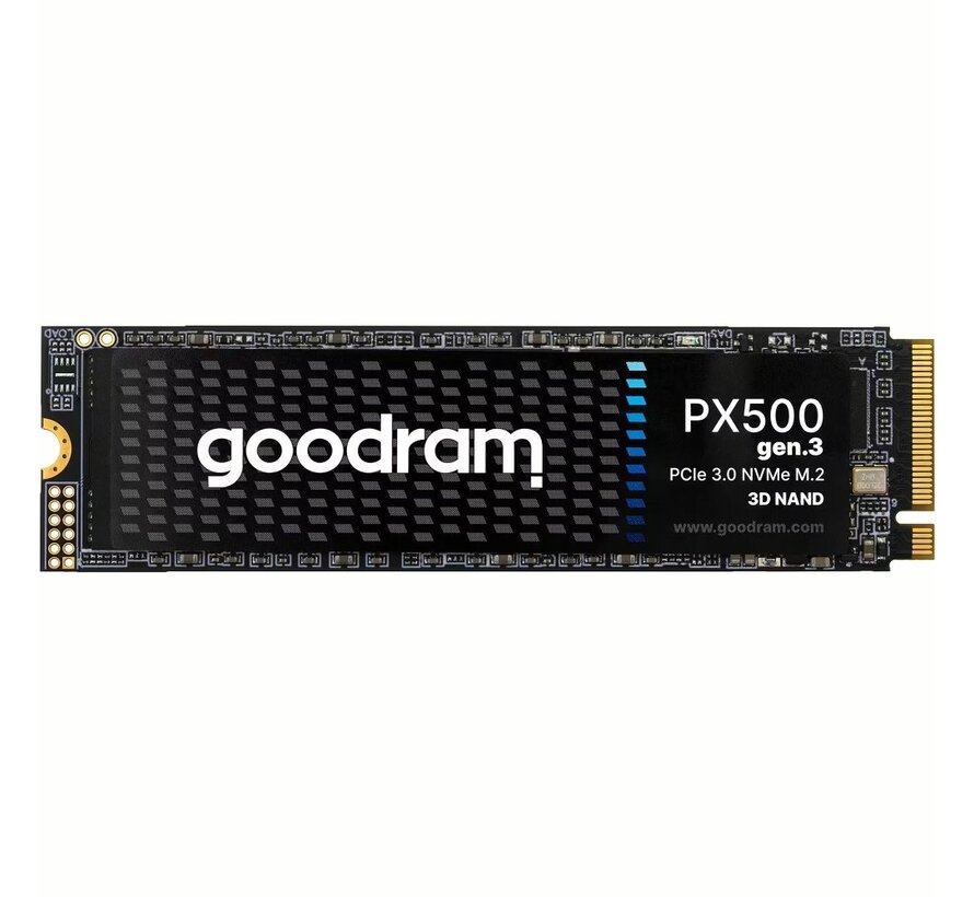 PX500 | 256GB NVMe SSD | M.2 Gen3 | 3.200MB/s Lezen | 1.300MB/s Schrijven