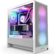 Pcman Game PC H5 Flow RGB Wit - i5-12400F - Nvidia RTX 5060 - 16 GB geheugen - 480 GB SSD - Windows 11 Pro