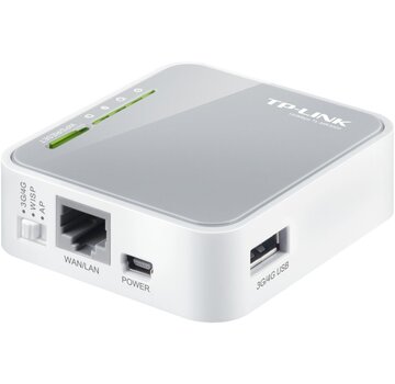 TP-Link TL-MR3020 3G/4GB LTE | Portable Wifi 4 Router | Single-band (2.4 GHz) | 150Mbit/s