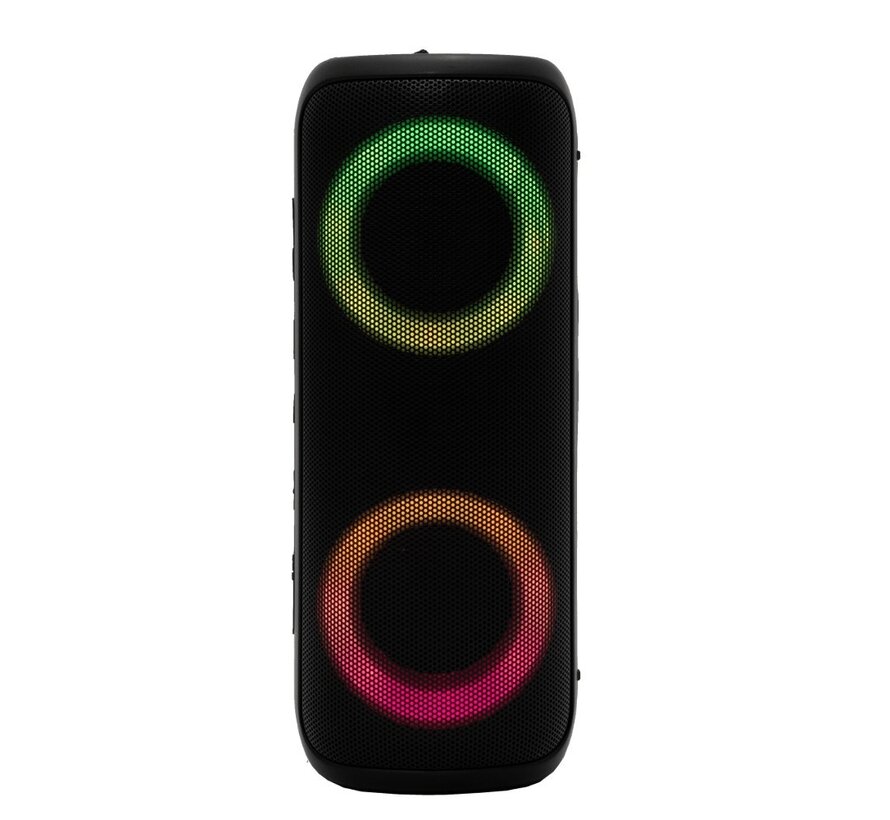 GBT-876 MADAL | Draagbare Bluetooth Speaker | 2×10W RMS | 4000mAh Accu | RGB