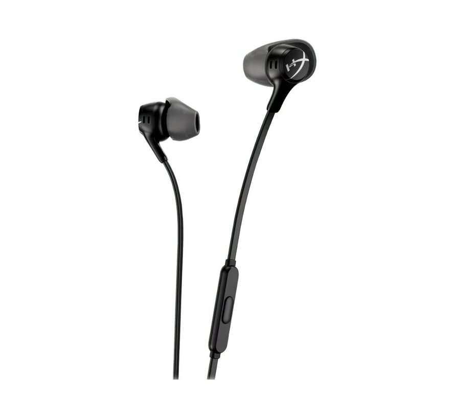 Cloud Earbuds II | In-Ear Gaming Oordopjes | 3.5mm Jack | Zwart