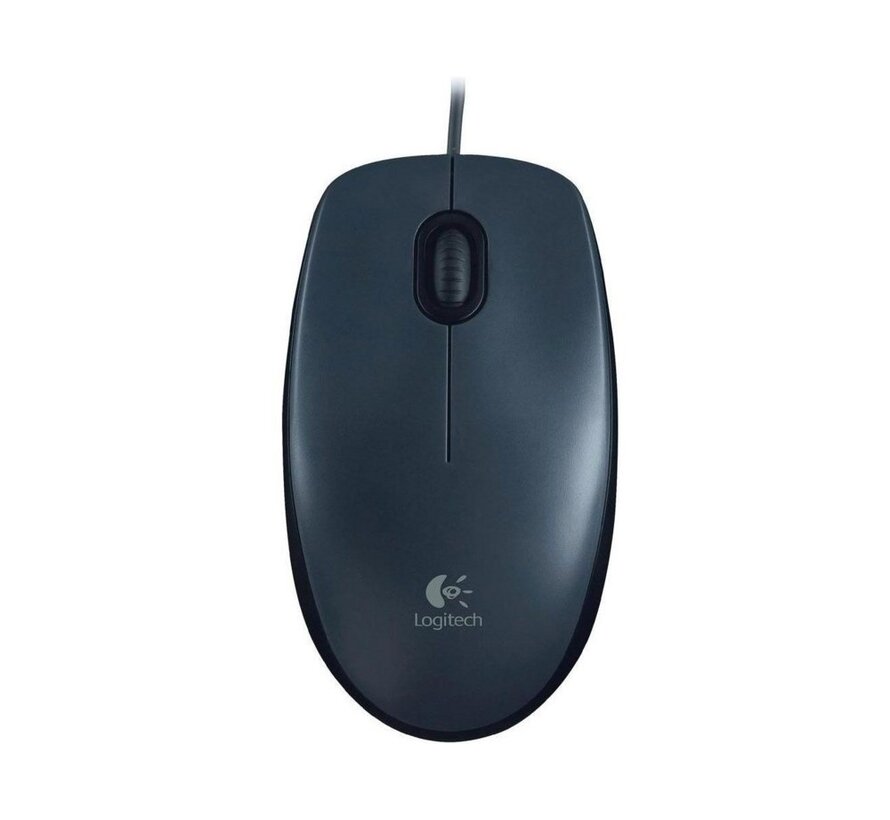 M90 | Bekabelde Muis | Links- en Rechtshandig | USB-A | 1000 DPI | Zwart