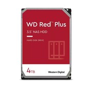 Western Digital Red Plus NAS HDD 3.5" | 4TB SATA III | 540RPM