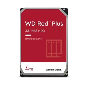 Western Digital Red Plus NAS HDD 3.5" | 4TB SATA III | 540RPM