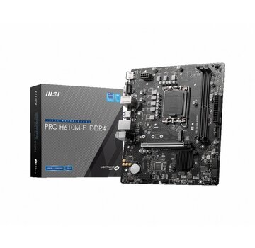 MSI PRO H610M-E | Socket LGA 1700 | Intel H610 | 2xDDR4 | Micro-ATX | Moederbord | 2e Kans (refurbished)