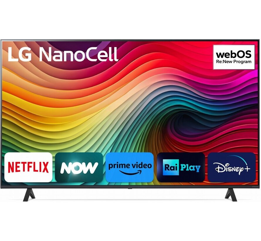 NanoCell 50NANO81T6A 50" | Ultra HD 4K NanoCell Smart TV | WebOS + Wifi | HDR10 | 50Hz