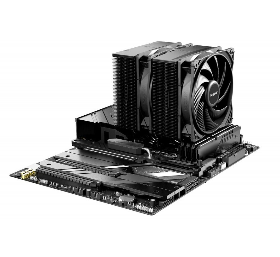 Pure Rock Pro 3 Black | 250W TDP | 155mm Hoogte | 120mm Fans | CPU Luchtkoeler