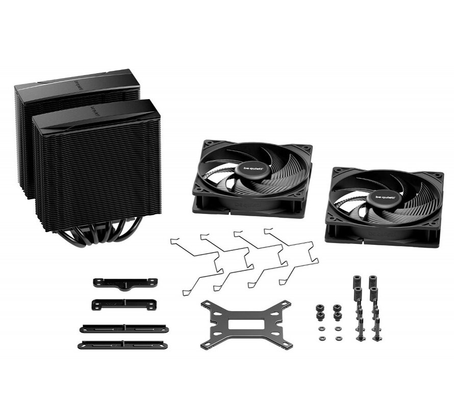Pure Rock Pro 3 Black | 250W TDP | 155mm Hoogte | 120mm Fans | CPU Luchtkoeler