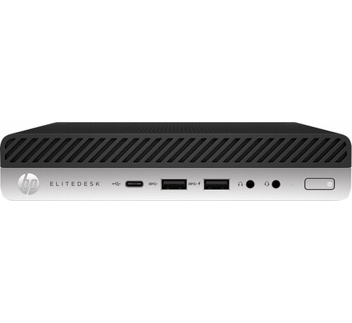 Hewlett Packard HP EliteDesk Mini 800 G4 | Intel Core i5-8500 | 8GB | 256GB | W11 Pro | Refurbished Silver (refurbished)