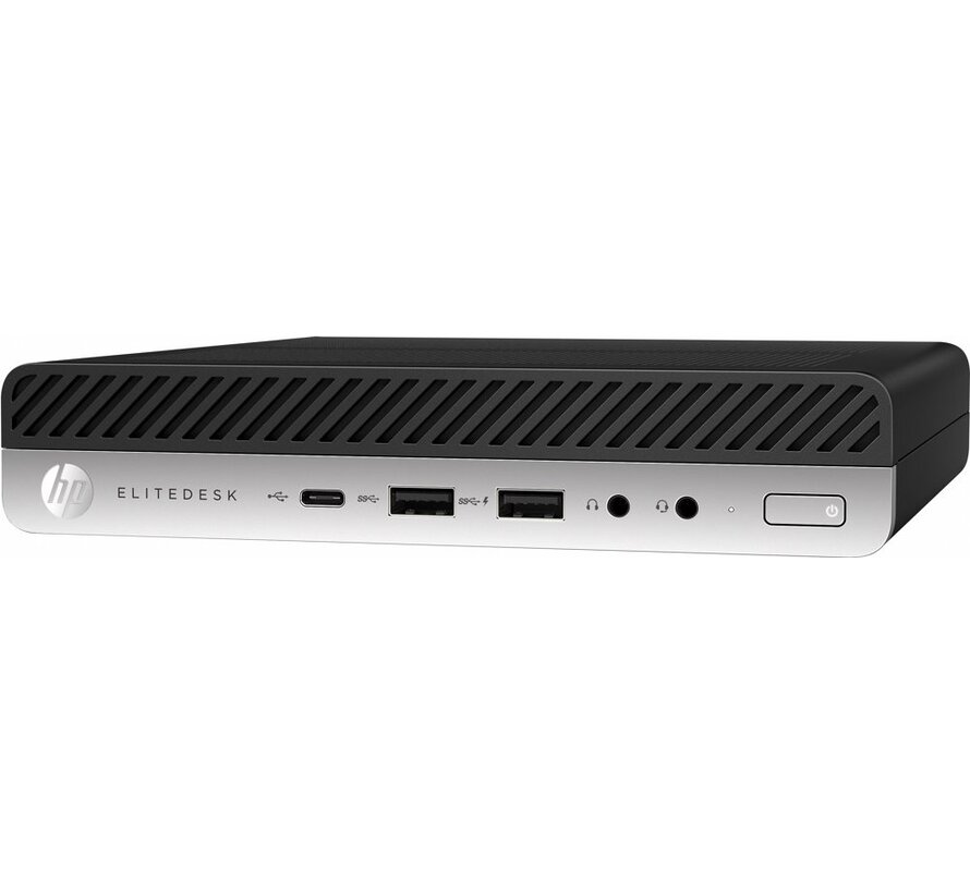 HP EliteDesk Mini 800 G4 | Intel Core i5-8500 | 8GB | 256GB | W11 Pro | Refurbished Silver (refurbished)