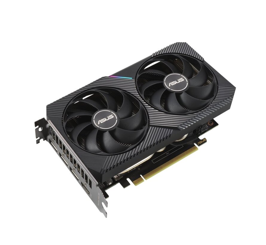 ASUS GeForce RTX 3060 DUAL O12G V2 | 12GB GDDR6 VRAM | Videokaart | GPU | Nvidia