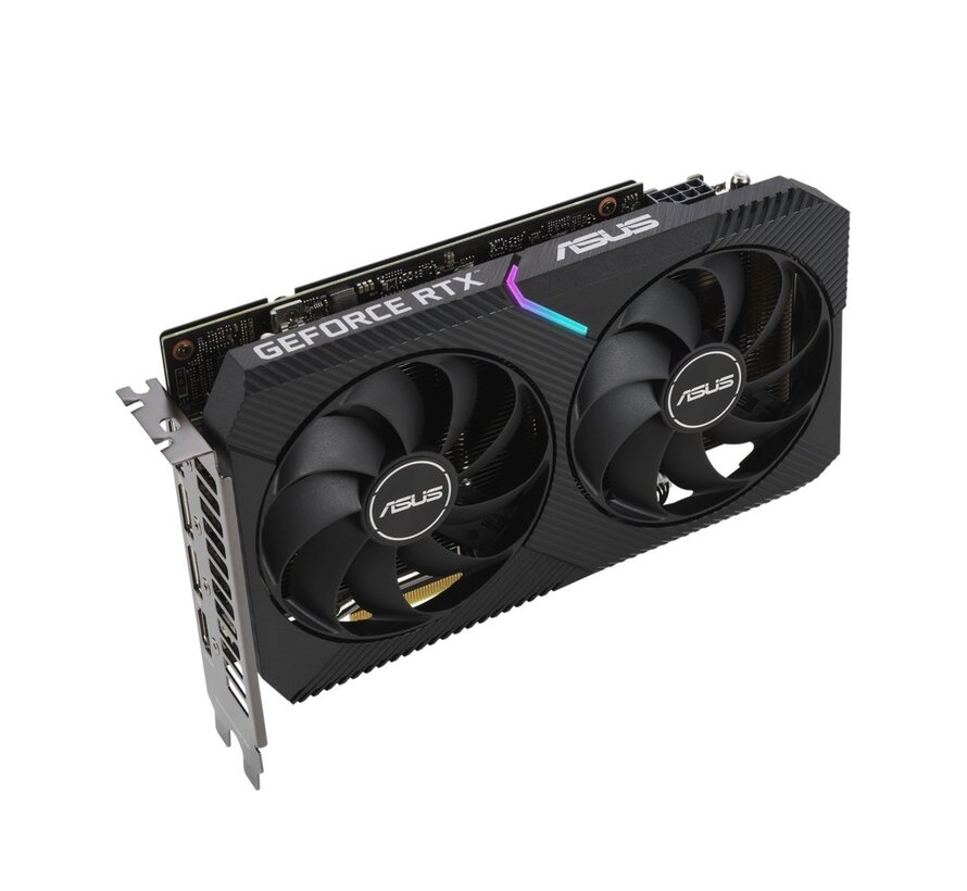 ASUS GeForce RTX 3060 DUAL O12G V2 | 12GB GDDR6 VRAM | Videokaart | GPU | Nvidia
