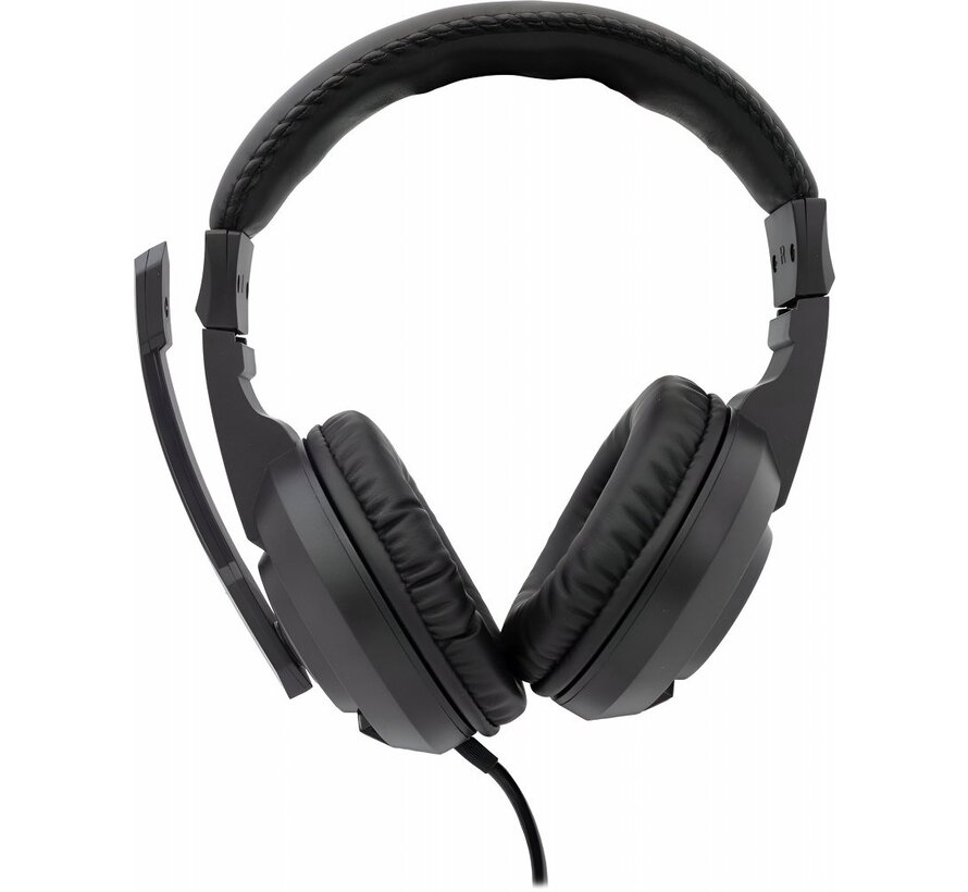 HYDRA RGB Rainbow | Gaming Headset 3,5mm & USB | Zwart