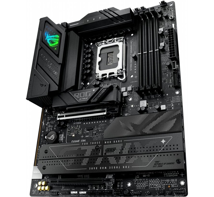 ASUS ROG Strix B860-F GAMING WIFI | Socket LGA 1851 | Intel B860 | 4xDDR5 | ATX | Moederbord