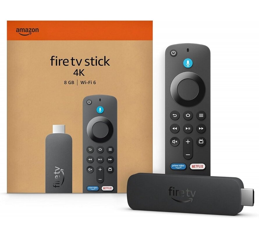 Fire TV Stick 4K | 2024 Model | Ultra HD Streaming | Wi-Fi 6