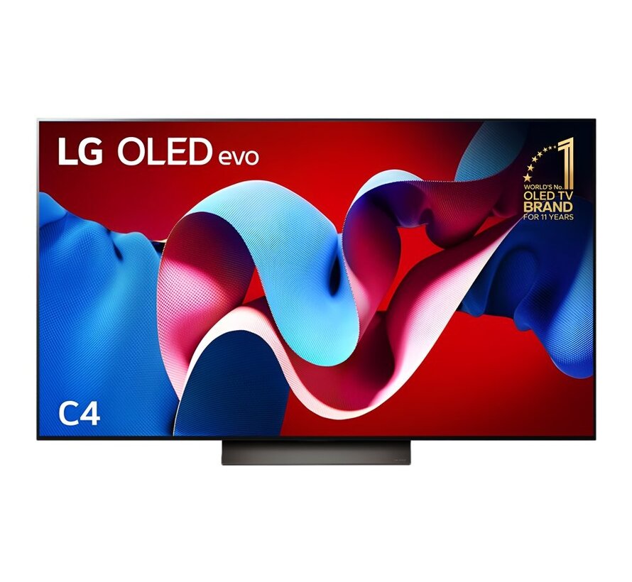 C4 OLED55C41LA 55" | 4K Ultra HD OLED Smart TV | WebOS + Wifi | OLED Perfect Black en Dolby Vision | AI Picture Pro | 144Hz