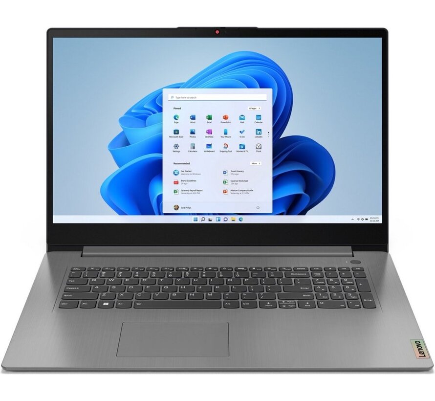 IdeaPad 3 17IAU7 | 17.3'' F-HD IPS | Intel Core i5-1235U | 16GB | 512GB | W11 Professional