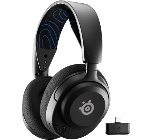 Steelseries SteelSeries Arctis Nova 5P | Draadloze On-Ear Gaming Headset | Bluetooth + RF USB-C | Zwart