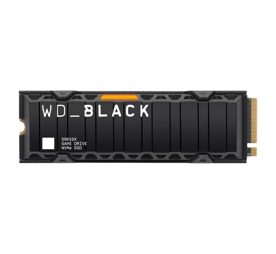 Black SN850X | 1TB NVMe SSD | M.2 Gen4 | 7.300MB/s Lezen | 6.300MB/s Schrijven