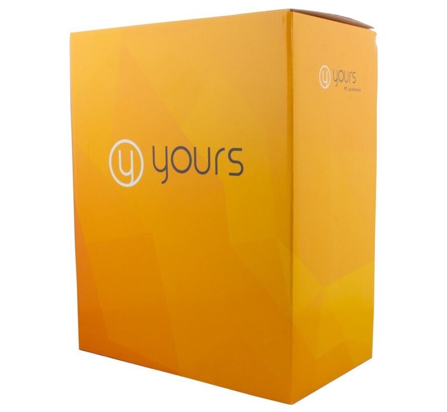 YOURS BLUE | Intel Core i3-14100 | 16GB | 1TB | HDMI | W11 Professional | Small Form Factor Behuzing