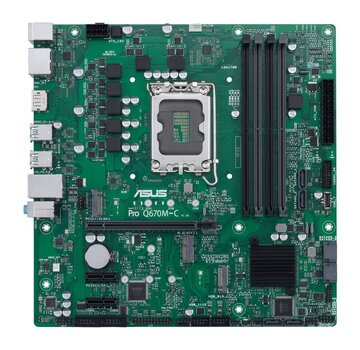 Asus ASUS PRO Q670M-C-CSM | Socket LGA 1700 | Intel Q670 | 4xDDR5 | Micro-ATX | Moederbord