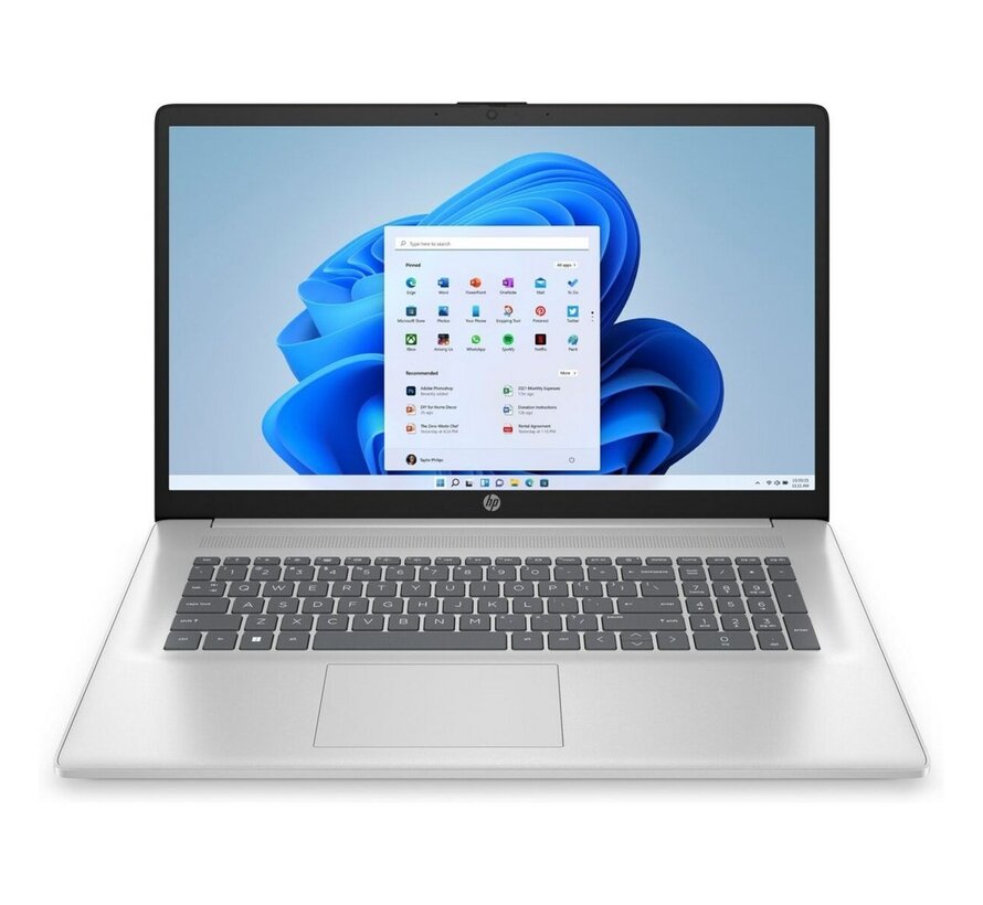 HP 17-cp2065nw | 17.3" Full HD IPS | AMD Ryzen 3 7320U | 8GB RAM | 512GB SSD | Windows 11 Home
