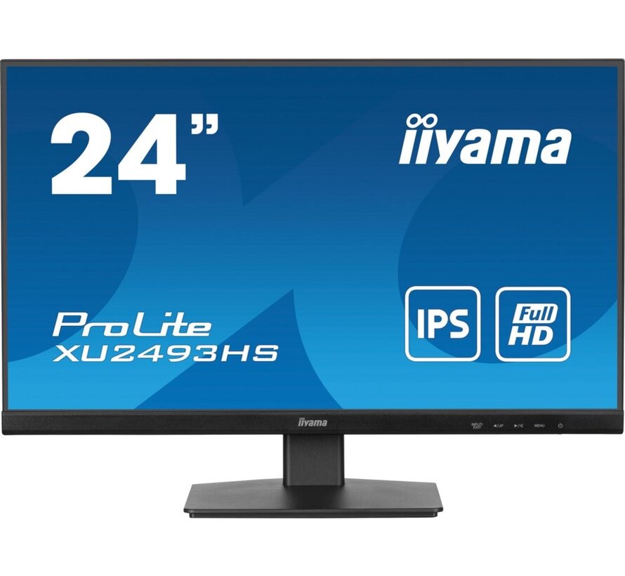 iiyama ProLite XU2493HS-B6 24'' | 1920x1080 IPS | 100Hz | 1ms MPRT | Randloos Design | Full HD Monitor | Open Box (refurbished)