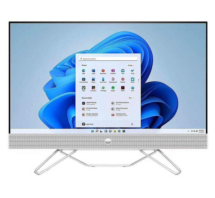 HP All-in-One 24-cb1103ng | 24'' F-HD IPS | Intel Core i3-1215U | 8GB | 256GB | W11 Professional | Zonder Keyboard & Muis