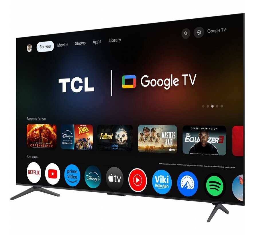 65C6KS 65" | Ultra HD 4K QD-Mini LED Smart TV (2025) | Google TV + Wifi | Dolby Vision IQ | 120Hz Gaming Mode | RENEWED (refurbished)