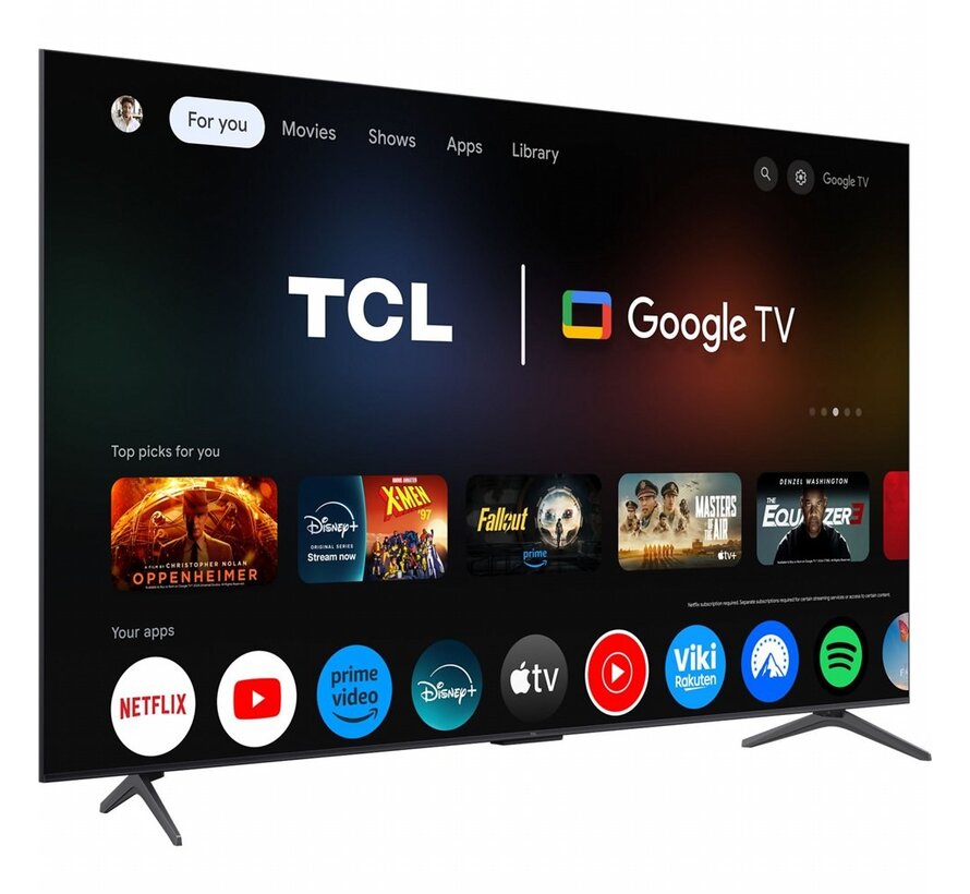65C6KS 65" | Ultra HD 4K QD-Mini LED Smart TV (2025) | Google TV + Wifi | Dolby Vision IQ | 120Hz Gaming Mode | RENEWED (refurbished)
