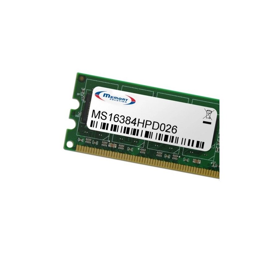 Memory Solution | 1x16GB DDR4 | 2400Hz | DIMM | Geheugenmodule | RAM