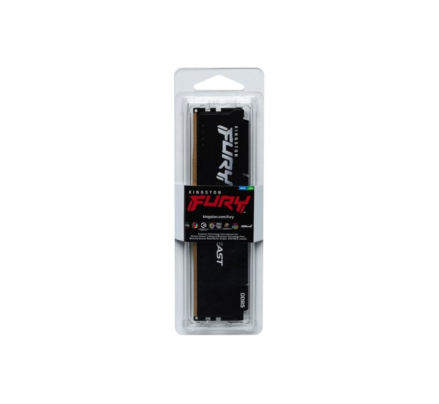 Fury Beast | 1x32GB DDR5 | 600MHz | DIMM | CL36 | Geheugenmodule | RAM