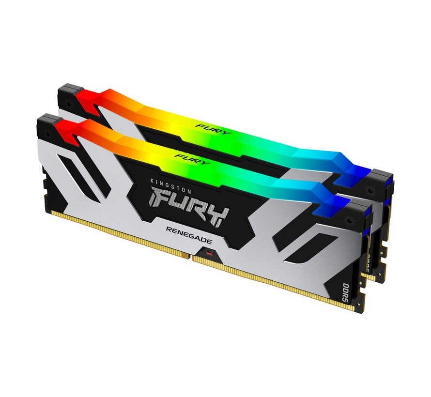 Fury Renegade RGB | 32GB 2x16GB DDR5 | 6400MHz | DIMM | CL32 | Geheugenmodule | RAM