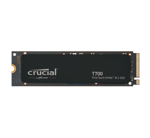 Crucial T700 | 4TB NVMe SSD | M.2 | Gen5 | 12.400MB/s Lezen | 11.800MB/s Schrijven | OPEN BOX (refurbished)