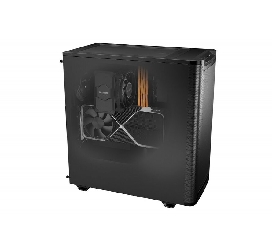 PURE BASE 501 Airflow Mesh | Midi Tower Case | Zwart
