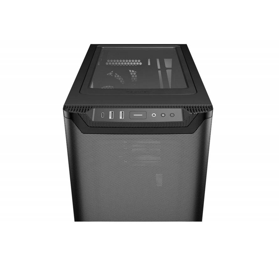PURE BASE 501 Airflow Mesh | Midi Tower Case | Zwart