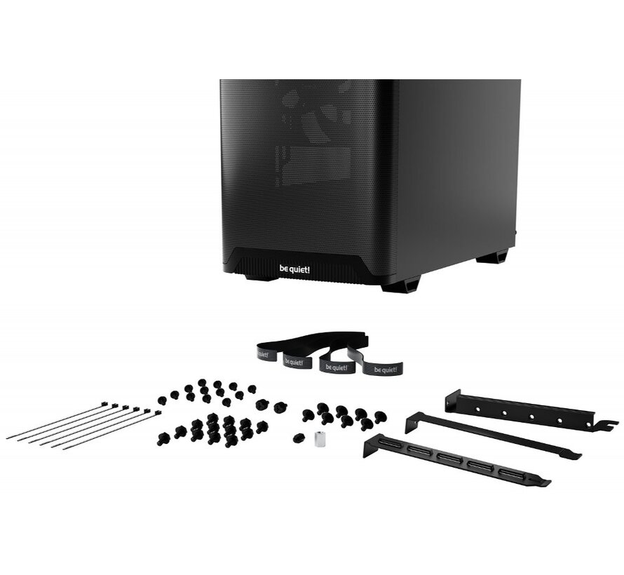 PURE BASE 501 Airflow Mesh | Midi Tower Case | Zwart