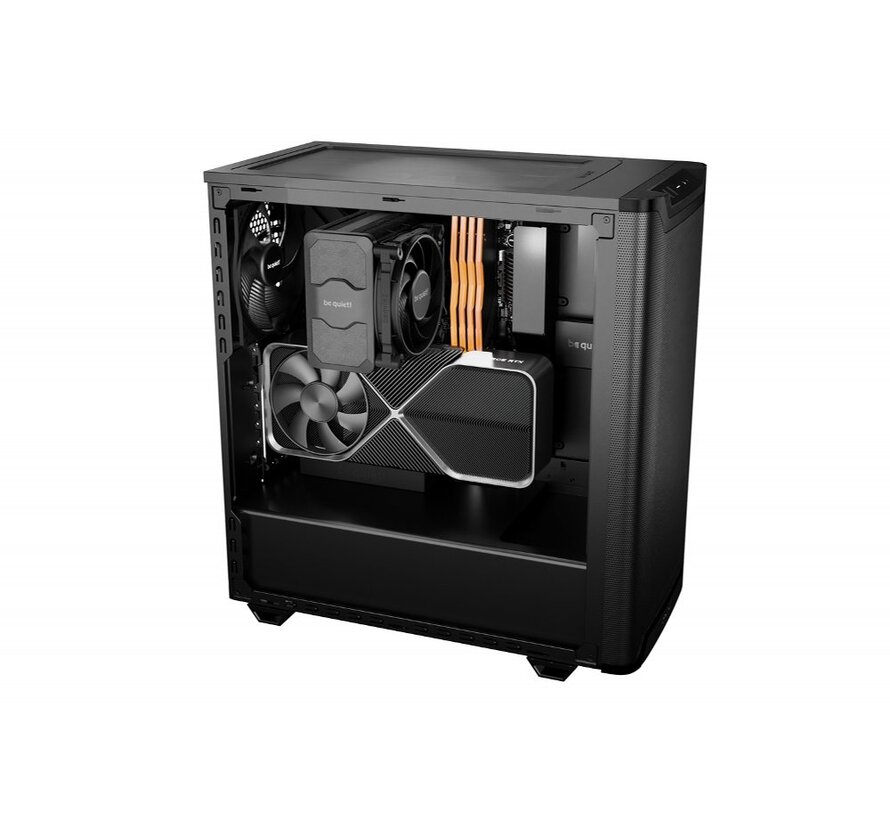 PURE BASE 501 Airflow Window | Midi Tower Case | Zwart