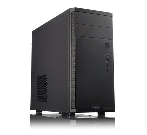 Fractal Design Core 1100 | Mini Tower Behuizing | Zwart
