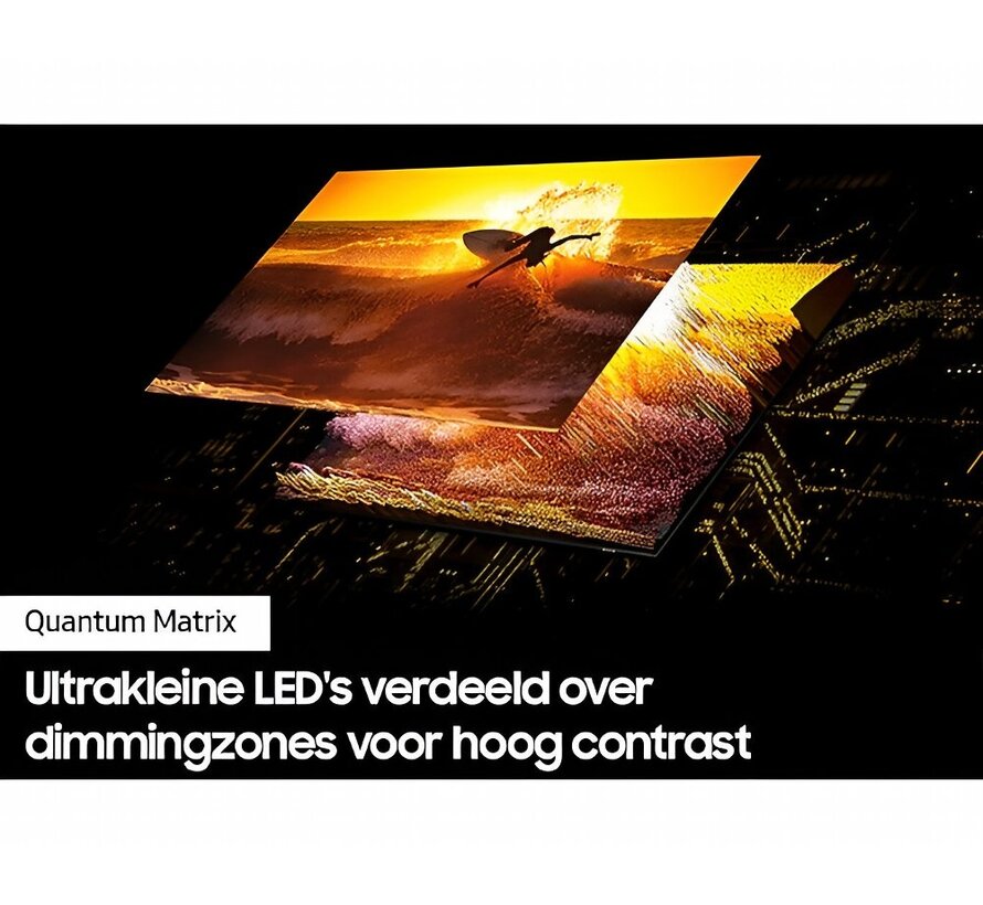 QE55QN88DBT | 55'' Ultra HD 4K | Neo QLED Smart TV met Tizen & HDR10+ | Local Dimming | Wifi | 100Hz