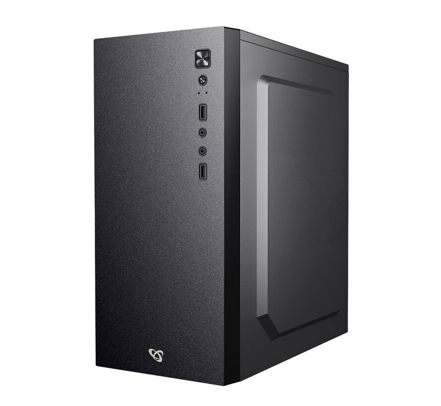 PCC-12 | Micro Tower Case | Zwart