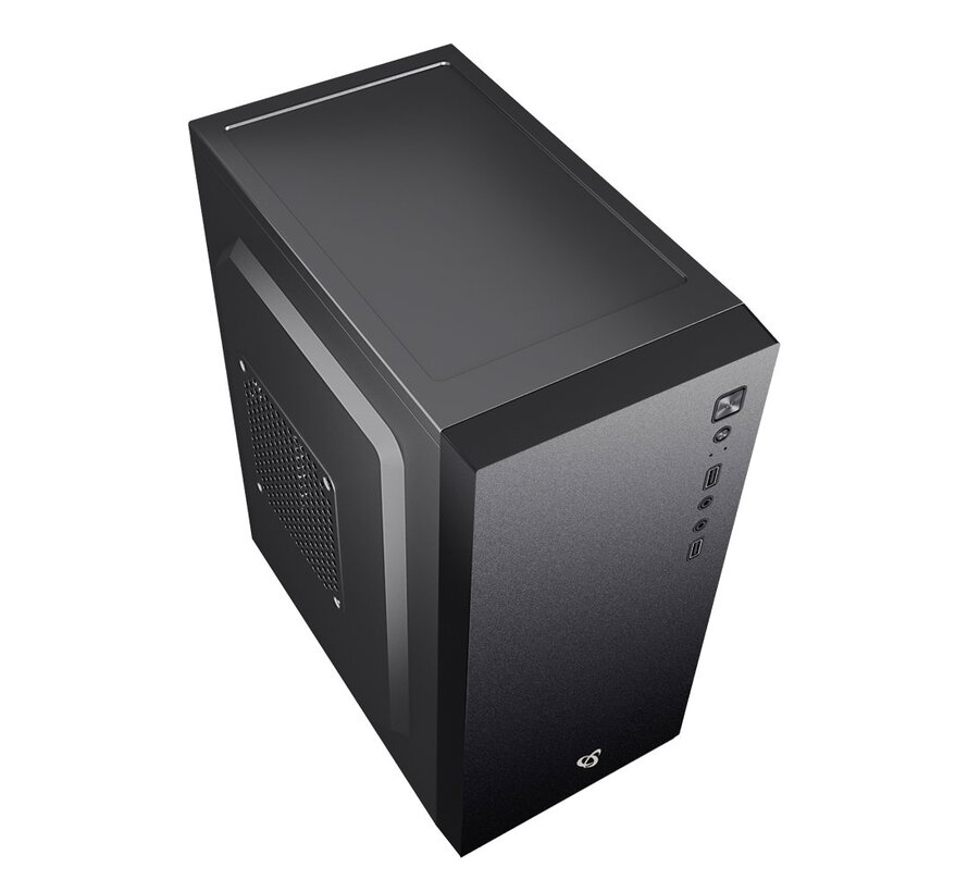 PCC-12 | Micro Tower Case | Zwart