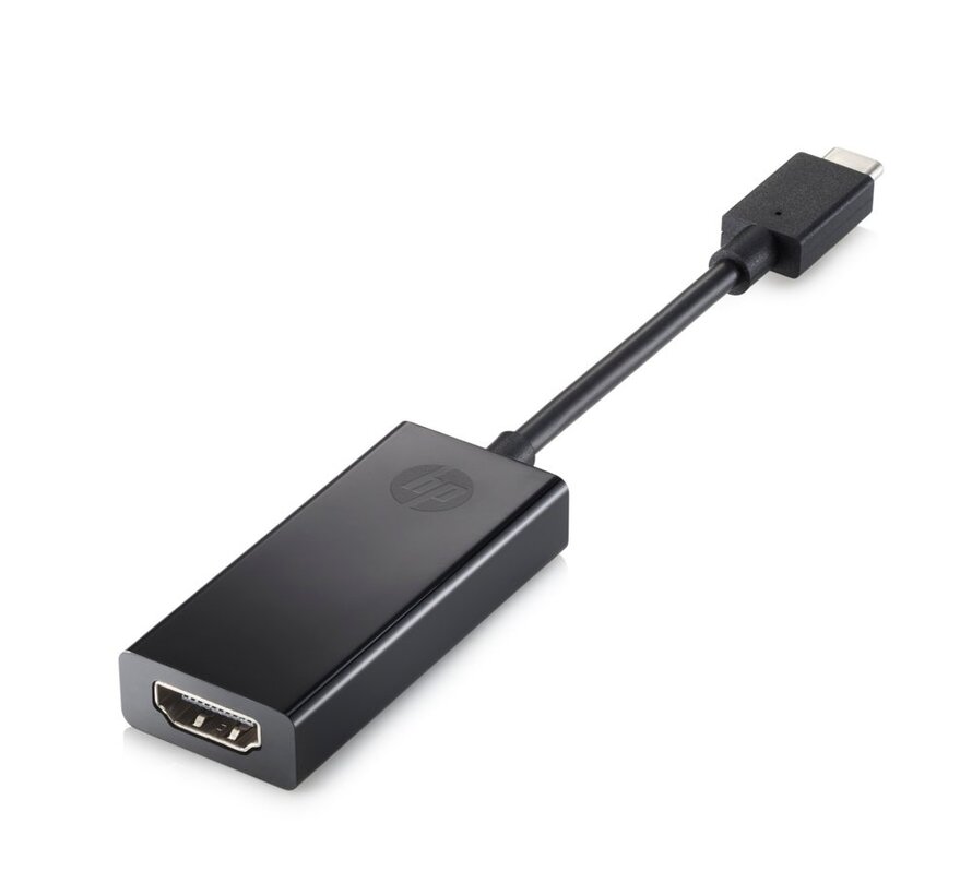 HP N9K76AA | USB-C naar VGA Adapter | 1080p Ondersteuning | Plug & Play | Zilver