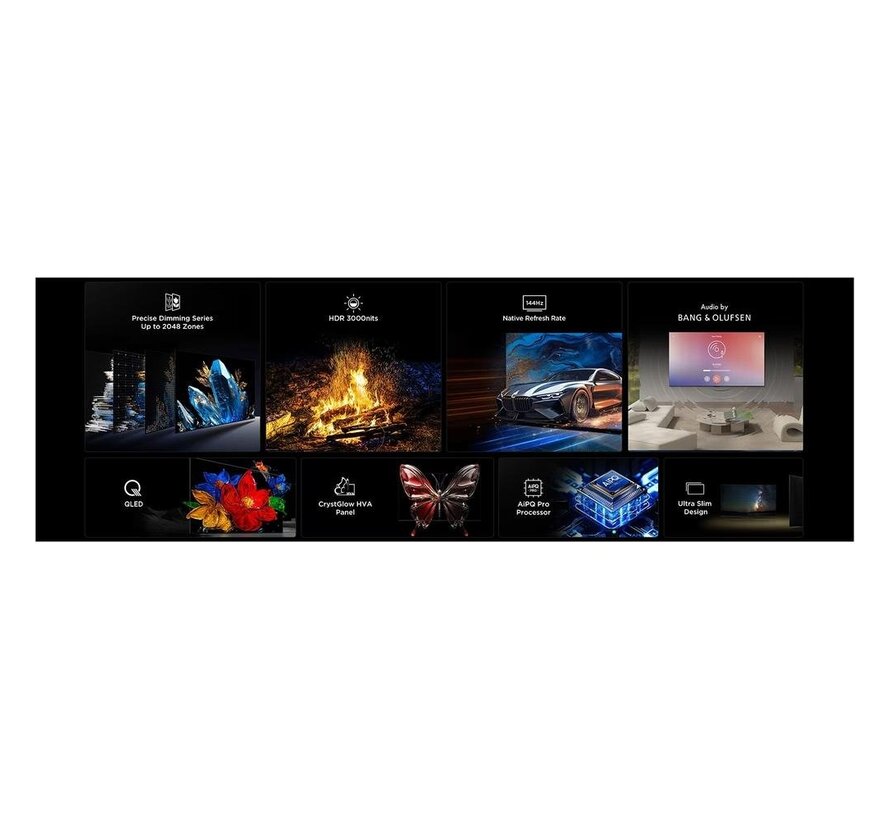 65C79K (2025) | 65'' Ultra HD 4K | QD-Mini LED Smart TV | Wifi | Google TV | Dolby Vision | 120Hz