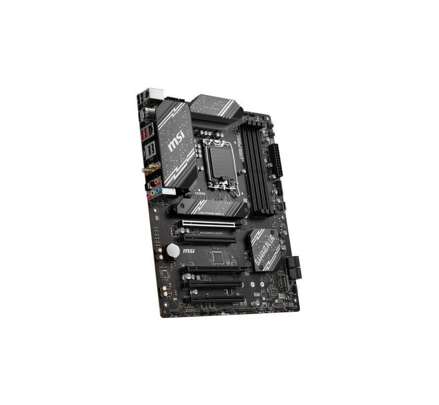B760 GAMING PLUS WIFI | Socket LGA 1700 | Intel B760 | 4xDDR5 | ATX | Moederbord