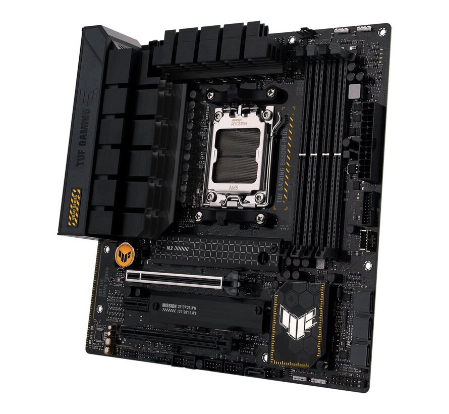 ASUS TUF GAMING B650M-PLUS WIFI | AMD B650 | Socket AM5 | Micro-ATX Moederbord