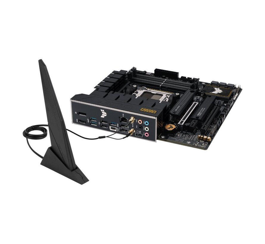 ASUS TUF GAMING B650M-PLUS WIFI | AMD B650 | Socket AM5 | Micro-ATX Moederbord