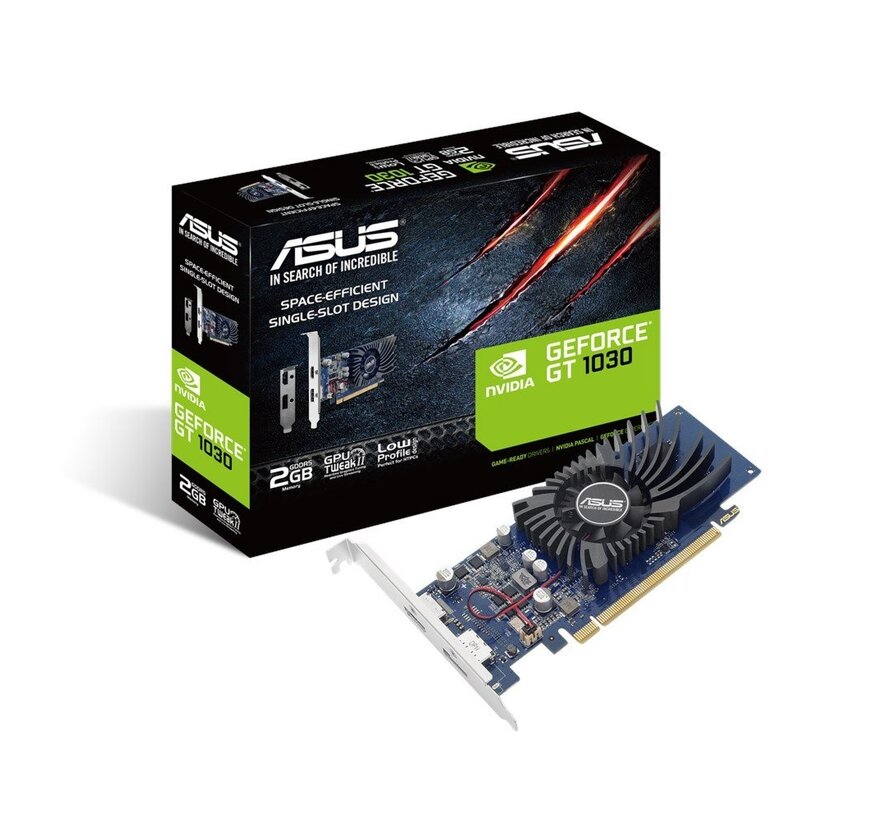GeForce GT 1020 | 2GB DDR5 VRAM | Low Profile | Videokaart | GPU | Nvidia