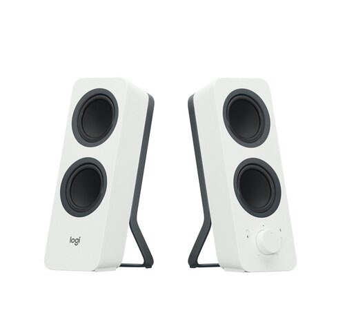 Logitech Z207 | 2.0 Luidsprekerset | Bluetooth en 3,5mm | Zwart/Wit