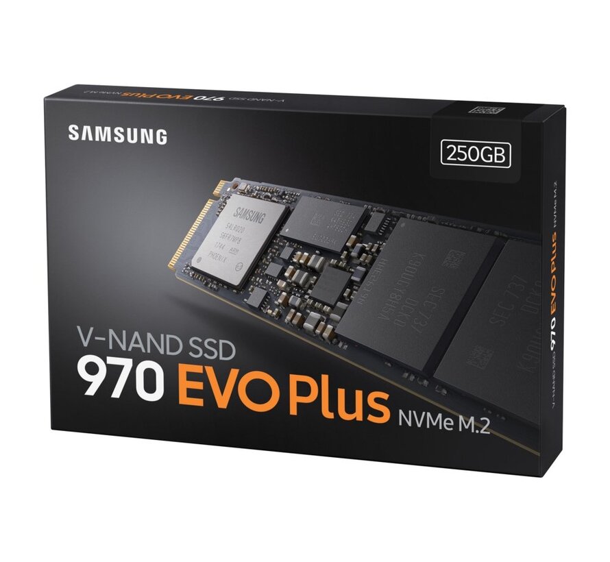970 Evo Plus | 250GB NVMe SSD | M.2 | 3.500MB/s